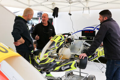 16 & 17/04/2022 : 3ème manche du Championnat du Sud 2022 au circuit d’Aigues-Vives (photos Stéphane Agnus) 2022 — karting