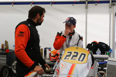 16 & 17/04/2022 : 3ème manche du Championnat du Sud 2022 au circuit d’Aigues-Vives (photos Stéphane Agnus) 2022 — karting