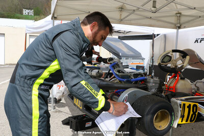 16 & 17/04/2022 : 3ème manche du Championnat du Sud 2022 au circuit d’Aigues-Vives (photos Stéphane Agnus) 2022 — karting