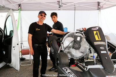 16 & 17/04/2022 : 3ème manche du Championnat du Sud 2022 au circuit d’Aigues-Vives (photos Stéphane Agnus) 2022 — karting