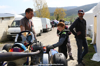 16 & 17/04/2022 : 3ème manche du Championnat du Sud 2022 au circuit d’Aigues-Vives (photos Stéphane Agnus) 2022 — karting