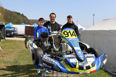 16 & 17/04/2022 : 3ème manche du Championnat du Sud 2022 au circuit d’Aigues-Vives (photos Stéphane Agnus) 2022 — karting