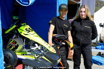 16 & 17/04/2022 : 3ème manche du Championnat du Sud 2022 au circuit d’Aigues-Vives (photos Stéphane Agnus) 2022 — karting
