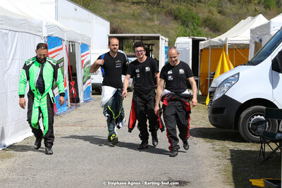 16 & 17/04/2022 : 3ème manche du Championnat du Sud 2022 au circuit d’Aigues-Vives (photos Stéphane Agnus) 2022 — karting