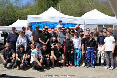16 & 17/04/2022 : 3ème manche du Championnat du Sud 2022 au circuit d’Aigues-Vives (photos Stéphane Agnus) 2022 — karting