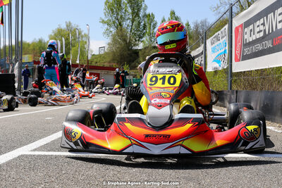 16 & 17/04/2022 : 3ème manche du Championnat du Sud 2022 au circuit d’Aigues-Vives (photos Stéphane Agnus) 2022 — karting