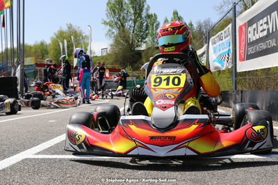16 & 17/04/2022 : 3ème manche du Championnat du Sud 2022 au circuit d’Aigues-Vives (photos Stéphane Agnus) 2022 — karting