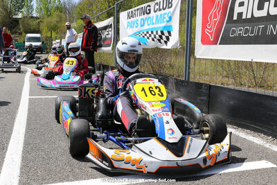 16 & 17/04/2022 : 3ème manche du Championnat du Sud 2022 au circuit d’Aigues-Vives (photos Stéphane Agnus) 2022 — karting