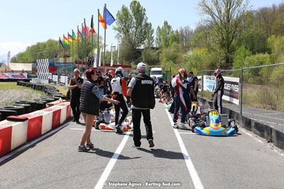 16 & 17/04/2022 : 3ème manche du Championnat du Sud 2022 au circuit d’Aigues-Vives (photos Stéphane Agnus) 2022 — karting