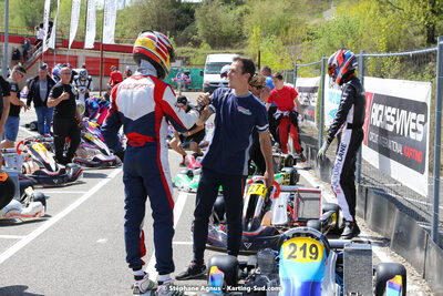 16 & 17/04/2022 : 3ème manche du Championnat du Sud 2022 au circuit d’Aigues-Vives (photos Stéphane Agnus) 2022 — karting