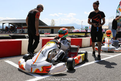 16 & 17/04/2022 : 3ème manche du Championnat du Sud 2022 au circuit d’Aigues-Vives (photos Stéphane Agnus) 2022 — karting