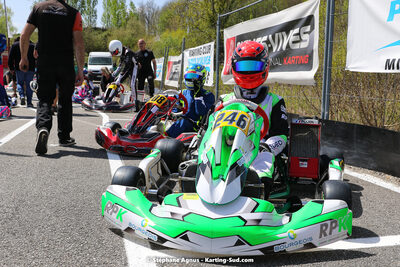 16 & 17/04/2022 : 3ème manche du Championnat du Sud 2022 au circuit d’Aigues-Vives (photos Stéphane Agnus) 2022 — karting