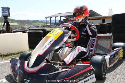 16 & 17/04/2022 : 3ème manche du Championnat du Sud 2022 au circuit d’Aigues-Vives (photos Stéphane Agnus) 2022 — karting