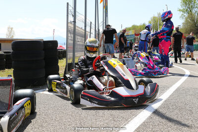 16 & 17/04/2022 : 3ème manche du Championnat du Sud 2022 au circuit d’Aigues-Vives (photos Stéphane Agnus) 2022 — karting