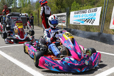 16 & 17/04/2022 : 3ème manche du Championnat du Sud 2022 au circuit d’Aigues-Vives (photos Stéphane Agnus) 2022 — karting