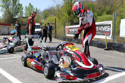 16 & 17/04/2022 : 3ème manche du Championnat du Sud 2022 au circuit d’Aigues-Vives (photos Stéphane Agnus) 2022 — karting