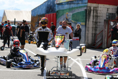 16 & 17/04/2022 : 3ème manche du Championnat du Sud 2022 au circuit d’Aigues-Vives (photos Stéphane Agnus) 2022 — karting