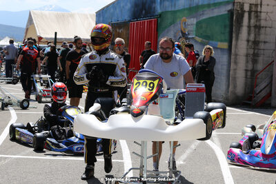 16 & 17/04/2022 : 3ème manche du Championnat du Sud 2022 au circuit d’Aigues-Vives (photos Stéphane Agnus) 2022 — karting