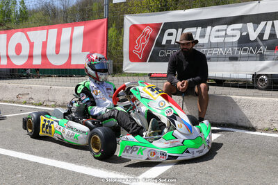 16 & 17/04/2022 : 3ème manche du Championnat du Sud 2022 au circuit d’Aigues-Vives (photos Stéphane Agnus) 2022 — karting