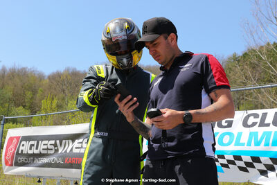 16 & 17/04/2022 : 3ème manche du Championnat du Sud 2022 au circuit d’Aigues-Vives (photos Stéphane Agnus) 2022 — karting