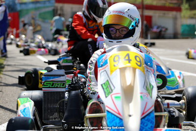 16 & 17/04/2022 : 3ème manche du Championnat du Sud 2022 au circuit d’Aigues-Vives (photos Stéphane Agnus) 2022 — karting