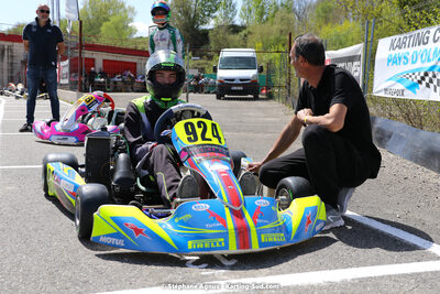 16 & 17/04/2022 : 3ème manche du Championnat du Sud 2022 au circuit d’Aigues-Vives (photos Stéphane Agnus) 2022 — karting
