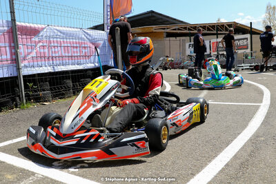 16 & 17/04/2022 : 3ème manche du Championnat du Sud 2022 au circuit d’Aigues-Vives (photos Stéphane Agnus) 2022 — karting