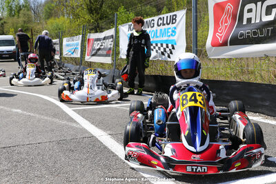 16 & 17/04/2022 : 3ème manche du Championnat du Sud 2022 au circuit d’Aigues-Vives (photos Stéphane Agnus) 2022 — karting