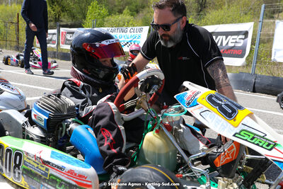 16 & 17/04/2022 : 3ème manche du Championnat du Sud 2022 au circuit d’Aigues-Vives (photos Stéphane Agnus) 2022 — karting