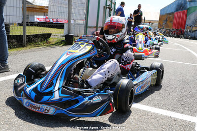 16 & 17/04/2022 : 3ème manche du Championnat du Sud 2022 au circuit d’Aigues-Vives (photos Stéphane Agnus) 2022 — karting