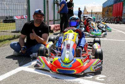 16 & 17/04/2022 : 3ème manche du Championnat du Sud 2022 au circuit d’Aigues-Vives (photos Stéphane Agnus) 2022 — karting