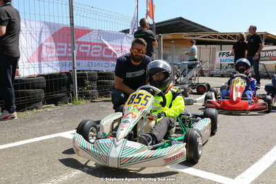 16 & 17/04/2022 : 3ème manche du Championnat du Sud 2022 au circuit d’Aigues-Vives (photos Stéphane Agnus) 2022 — karting