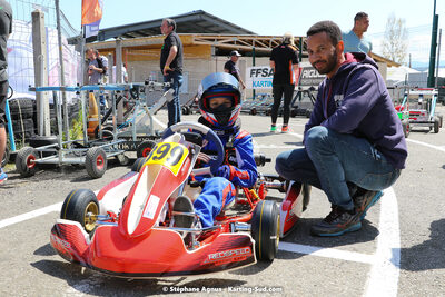 16 & 17/04/2022 : 3ème manche du Championnat du Sud 2022 au circuit d’Aigues-Vives (photos Stéphane Agnus) 2022 — karting
