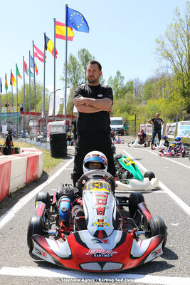 16 & 17/04/2022 : 3ème manche du Championnat du Sud 2022 au circuit d’Aigues-Vives (photos Stéphane Agnus) 2022 — karting