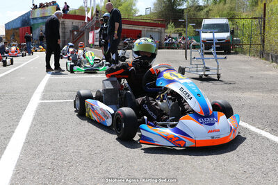 16 & 17/04/2022 : 3ème manche du Championnat du Sud 2022 au circuit d’Aigues-Vives (photos Stéphane Agnus) 2022 — karting