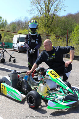 16 & 17/04/2022 : 3ème manche du Championnat du Sud 2022 au circuit d’Aigues-Vives (photos Stéphane Agnus) 2022 — karting