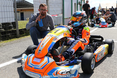 16 & 17/04/2022 : 3ème manche du Championnat du Sud 2022 au circuit d’Aigues-Vives (photos Stéphane Agnus) 2022 — karting