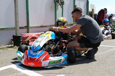 16 & 17/04/2022 : 3ème manche du Championnat du Sud 2022 au circuit d’Aigues-Vives (photos Stéphane Agnus) 2022 — karting
