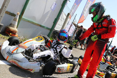 16 & 17/04/2022 : 3ème manche du Championnat du Sud 2022 au circuit d’Aigues-Vives (photos Stéphane Agnus) 2022 — karting