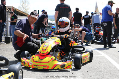 16 & 17/04/2022 : 3ème manche du Championnat du Sud 2022 au circuit d’Aigues-Vives (photos Stéphane Agnus) 2022 — karting