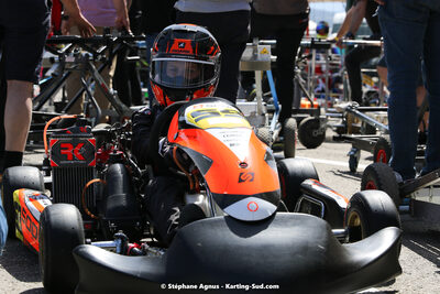 16 & 17/04/2022 : 3ème manche du Championnat du Sud 2022 au circuit d’Aigues-Vives (photos Stéphane Agnus) 2022 — karting