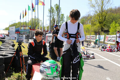 16 & 17/04/2022 : 3ème manche du Championnat du Sud 2022 au circuit d’Aigues-Vives (photos Stéphane Agnus) 2022 — karting