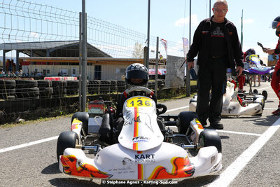16 & 17/04/2022 : 3ème manche du Championnat du Sud 2022 au circuit d’Aigues-Vives (photos Stéphane Agnus) 2022 — karting