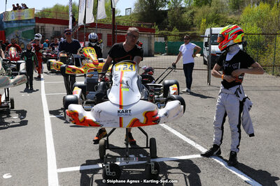 16 & 17/04/2022 : 3ème manche du Championnat du Sud 2022 au circuit d’Aigues-Vives (photos Stéphane Agnus) 2022 — karting