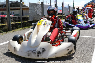 16 & 17/04/2022 : 3ème manche du Championnat du Sud 2022 au circuit d’Aigues-Vives (photos Stéphane Agnus) 2022 — karting