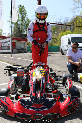 16 & 17/04/2022 : 3ème manche du Championnat du Sud 2022 au circuit d’Aigues-Vives (photos Stéphane Agnus) 2022 — karting