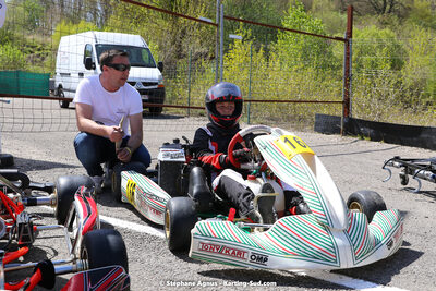 16 & 17/04/2022 : 3ème manche du Championnat du Sud 2022 au circuit d’Aigues-Vives (photos Stéphane Agnus) 2022 — karting