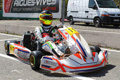 16 & 17/04/2022 : 3ème manche du Championnat du Sud 2022 au circuit d’Aigues-Vives (photos Stéphane Agnus) 2022 — karting