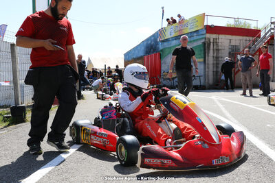 16 & 17/04/2022 : 3ème manche du Championnat du Sud 2022 au circuit d’Aigues-Vives (photos Stéphane Agnus) 2022 — karting