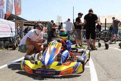 16 & 17/04/2022 : 3ème manche du Championnat du Sud 2022 au circuit d’Aigues-Vives (photos Stéphane Agnus) 2022 — karting